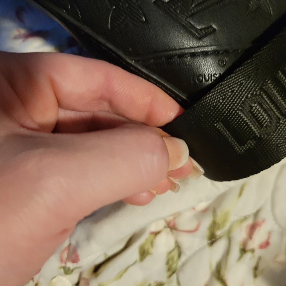 Black Monogram Crossbody - Picture 3 of 11